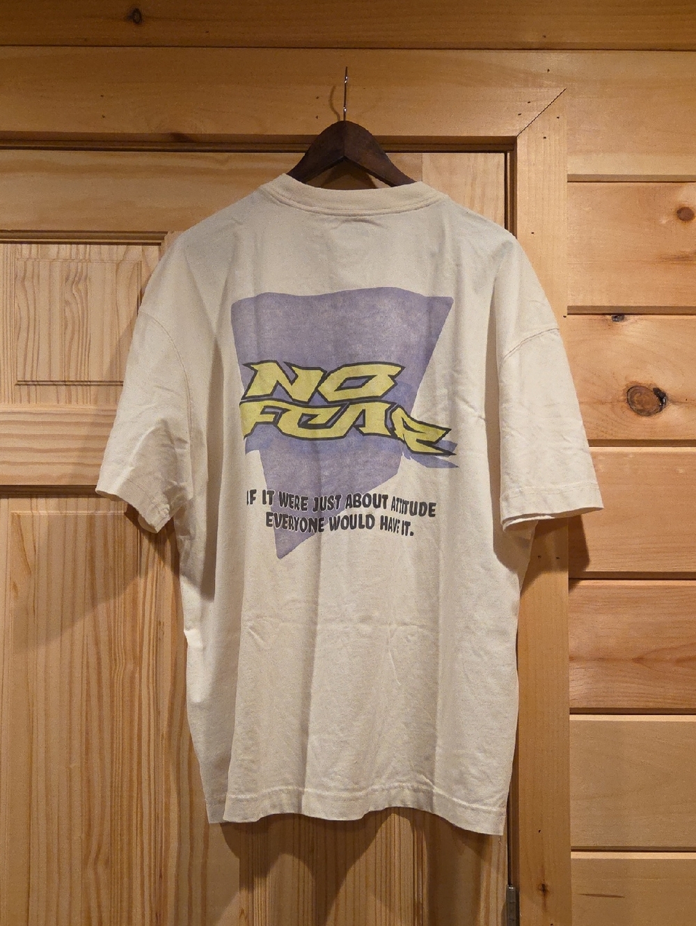 hollister|no fear||heavyweight boxy tee|extra large